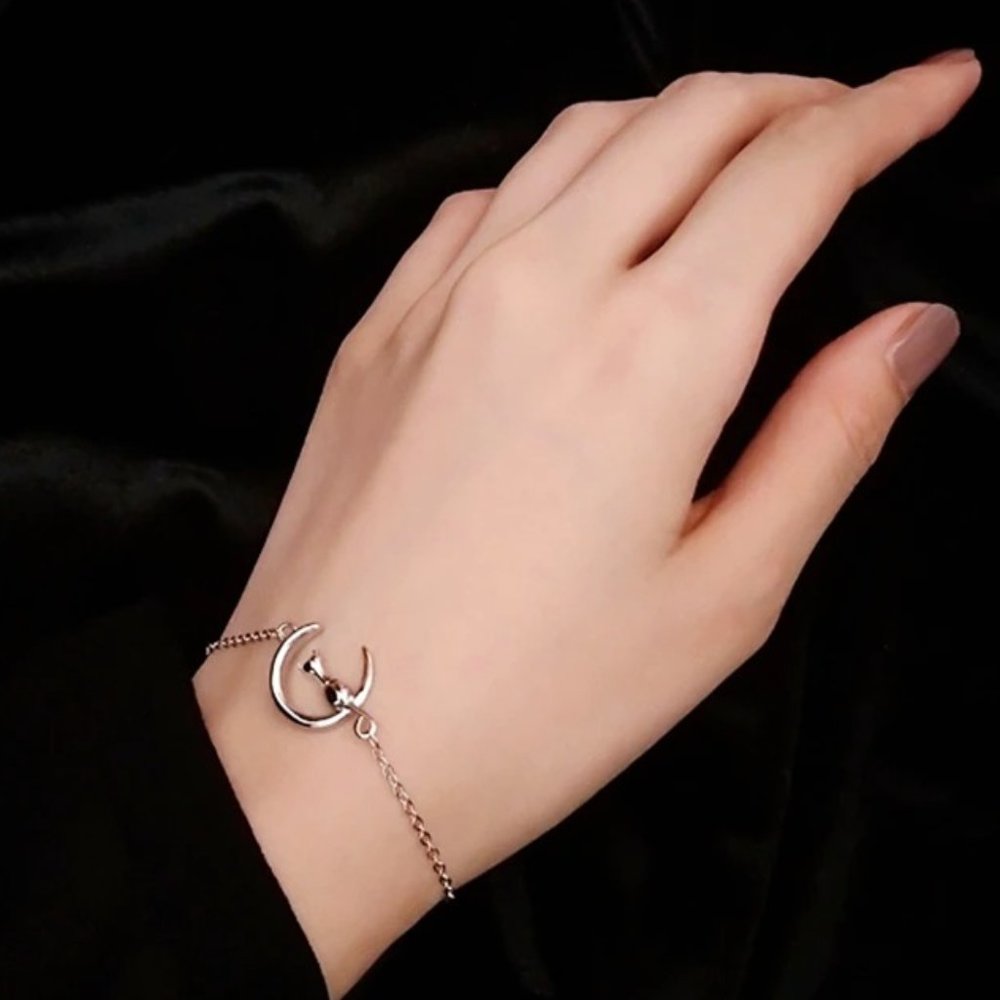 NEW Silver Simple Romantic Fashion Cat Bracelet Anklet